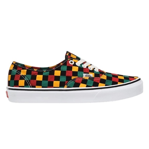 VANS Authentic 'Washed - Multi Checker - Picture 1 of 11